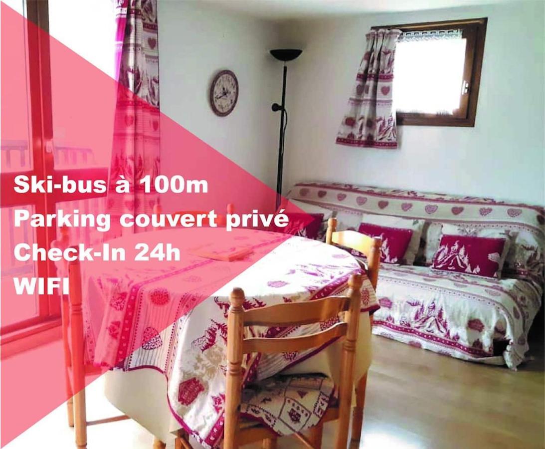 Red Apple Carroz Duplex De Charme Wifi Parking Balcon Tv Ski-Bus Les Carroz d'Araches Eksteriør billede